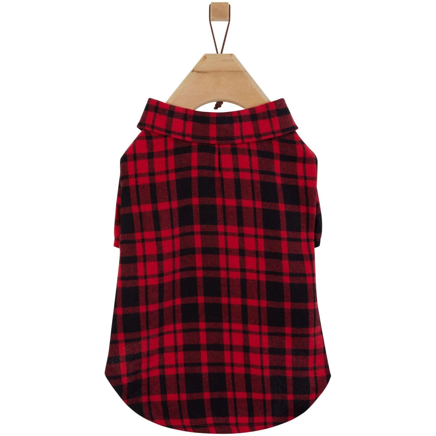 Frisco Red Tartan Plaid Dog & Cat Flannel Shirt 6 Frisco Red Tartan Plaid Dog & Cat Flannel Shirt - Image 4