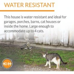 K&H Pet Products Outdoor Unheated Multi-Kitty A-Frame House 13 K&H Pet Products Outdoor Unheated Multi-Kitty A-Frame House -Pet Supplies Store 72244 PT4. AC SS1800 V1611772699