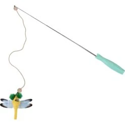 Penn-Plax Retractable Wand With Dragonfly Toy, Metal Bell, & LED Mouse Light Cat Teaser 14 Penn-Plax Retractable Wand With Dragonfly Toy, Metal Bell, & LED Mouse Light Cat Teaser -Pet Supplies Store 729991 PT3. AC SS1800 V1670265507