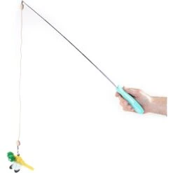 Penn-Plax Retractable Wand With Dragonfly Toy, Metal Bell, & LED Mouse Light Cat Teaser 15 Penn-Plax Retractable Wand With Dragonfly Toy, Metal Bell, & LED Mouse Light Cat Teaser -Pet Supplies Store 729991 PT4. AC SS1800 V1670263293