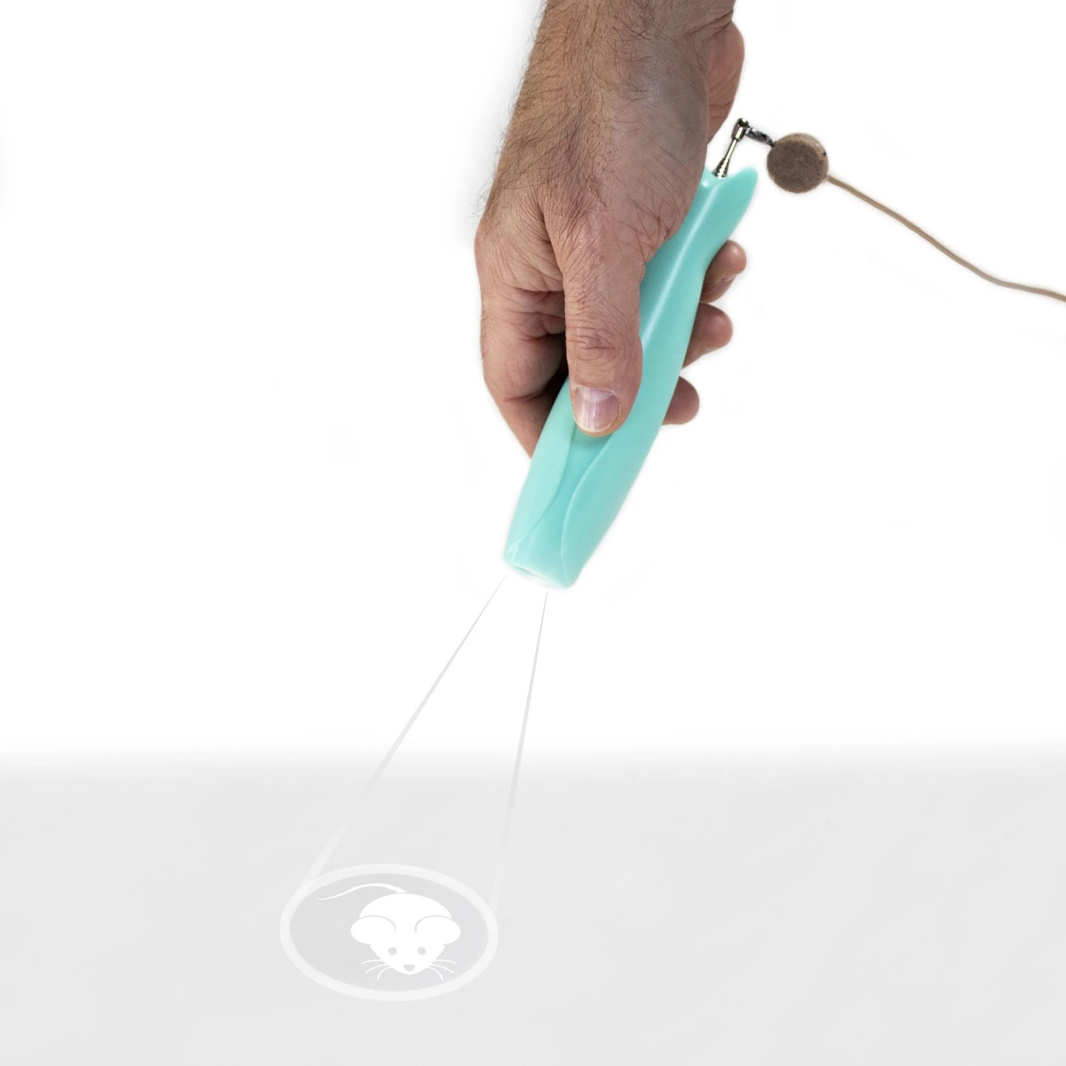 Penn-Plax Retractable Wand With Dragonfly Toy, Metal Bell, & LED Mouse Light Cat Teaser 9 Penn-Plax Retractable Wand With Dragonfly Toy, Metal Bell, & LED Mouse Light Cat Teaser - Image 7