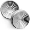 CatGuru Round Stainless Steel Cat & Dog Food Dish, 2 Count -Pet Supplies Store 730894 MAIN. AC SS1800 V1673015100