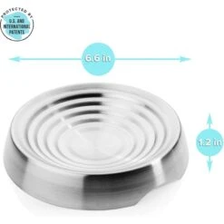 CatGuru Round Stainless Steel Cat & Dog Food Dish, 2 Count 11 CatGuru Round Stainless Steel Cat & Dog Food Dish, 2 Count -Pet Supplies Store 730894 PT3. AC SS1800 V1673016173