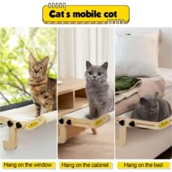 Coziwow Indoor Hammock For Window Cat Perch, White 17 Coziwow Indoor Hammock For Window Cat Perch, White -Pet Supplies Store 731022 PT8. AC SS1800 V1688649000