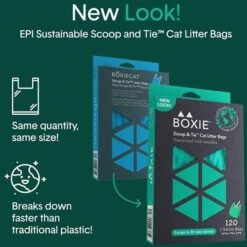 Boxiecat Scoop & Tie Cat Litter Waste Bag, 120 Count 13 Boxiecat Scoop & Tie Cat Litter Waste Bag, 120 Count -Pet Supplies Store 732278 PT3. AC SS1800 V1673451935