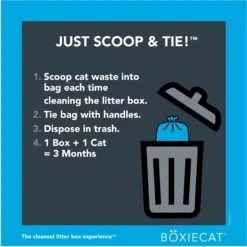 Boxiecat Scoop & Tie Cat Litter Waste Bag, 120 Count 16 Boxiecat Scoop & Tie Cat Litter Waste Bag, 120 Count -Pet Supplies Store 732278 PT6. AC SS1800 V1673466931