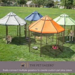 Win World Pet Gazebo Dog Kennel, Earth Taupe, 8-ft 15 Win World Pet Gazebo Dog Kennel, Earth Taupe, 8-ft -Pet Supplies Store 732814 PT5. AC SS1800 V1670525418