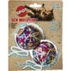 Ethical Pet Sew Much Fun Yarn Ball Cat Toy With Catnip, Multicolor -Pet Supplies Store 736758 MAIN. AC SS1800 V1683753021