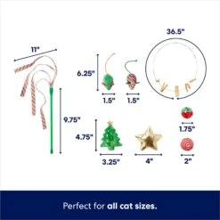 Frisco Holiday Cozy Christmas Sack Variety Pack Cat Toy With Catnip 9 Frisco Holiday Cozy Christmas Sack Variety Pack Cat Toy With Catnip -Pet Supplies Store 740054 PT2. AC SS1800 V1695046483