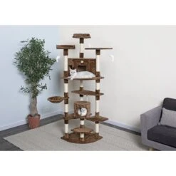 Go Pet Club 80-in Faux Fur Cat Tree & Condo