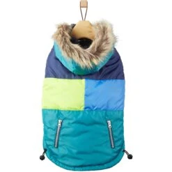 Frisco Heavy Weight Urban City Colorblock Dog & Cat Parka With Sherpa Lining -Pet Supplies Store 742262 PT3. AC SS1800 V1693234040
