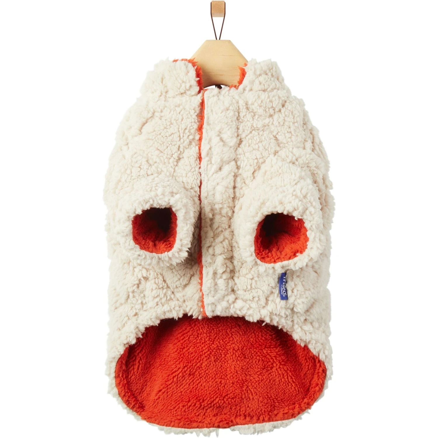 Frisco Medium Weight Quilted Sherpa Dog & Cat Zipper Coat 7 Frisco Medium Weight Quilted Sherpa Dog & Cat Zipper Coat - Image 5