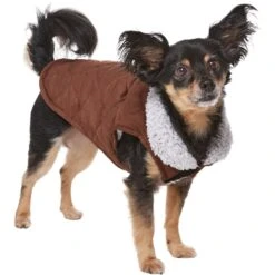 Frisco Medium Weight Quilted Dog & Cat Coat With Cozy Sherpa Lining 13 Frisco Medium Weight Quilted Dog & Cat Coat With Cozy Sherpa Lining -Pet Supplies Store 744310 PT2. AC SS1800 V1703194386