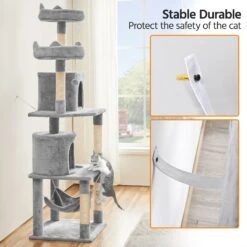 Yaheetech 70.5-inch Multi Level Sisal Cat Tree 17 Yaheetech 70.5-inch Multi Level Sisal Cat Tree -Pet Supplies Store 746934 PT7. AC SS1800 V1671647326