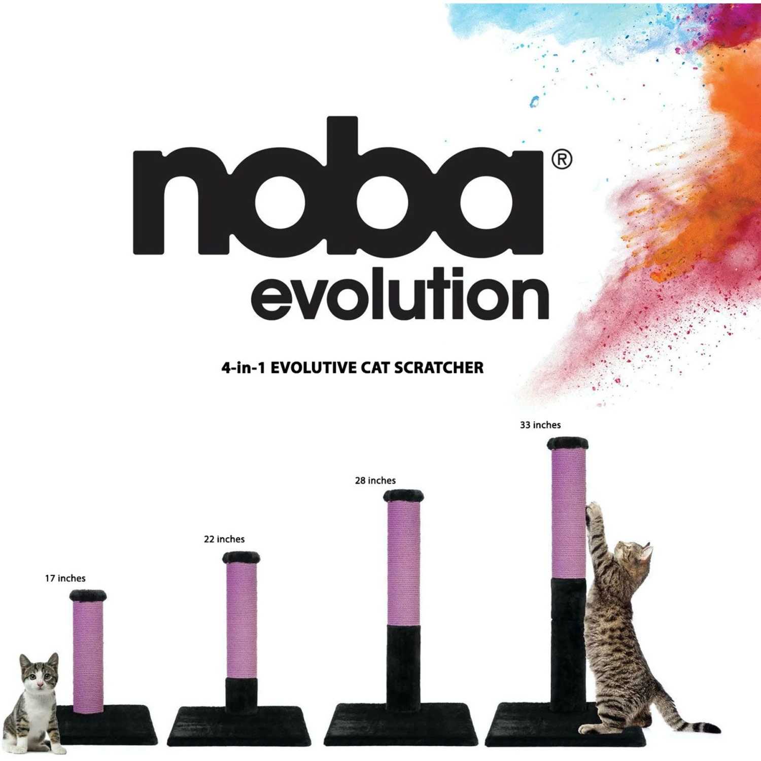 Noba Evolution 4 In 1 Kit The Evolutive Cat Scratcher 5 Noba Evolution 4 In 1 Kit The Evolutive Cat Scratcher - Image 3