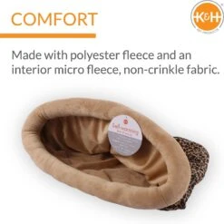 K&H Pet Products Self-Warming Cat Sack Covered Bag Warming Cat Bed, Leopard 12 K&H Pet Products Self-Warming Cat Sack Covered Bag Warming Cat Bed, Leopard -Pet Supplies Store 75116 PT3. AC SS1800 V1637622813