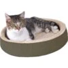 K&H Pet Products Thermo-Kitty Cuddle Up Indoor Heated Bolster Cat Bed, Mocha 2 K&H Pet Products Thermo-Kitty Cuddle Up Indoor Heated Bolster Cat Bed, Mocha -Pet Supplies Store 75128 MAIN. AC SS1800 V1474468648