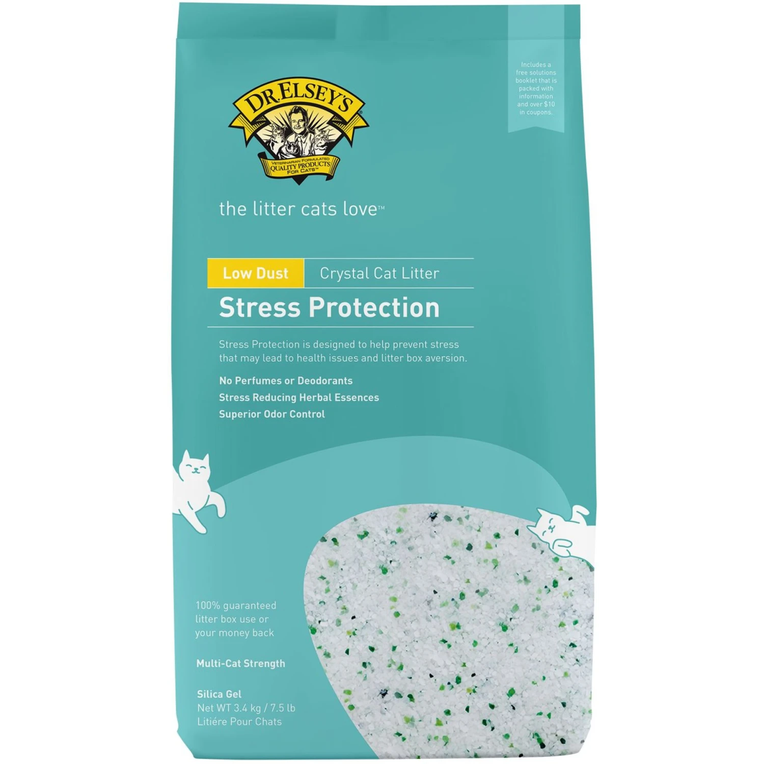 Dr. Elsey's Stress Protection Stress-Reducing Crystal Cat Litter 10 Dr. Elsey's Stress Protection Stress-Reducing Crystal Cat Litter - Image 8