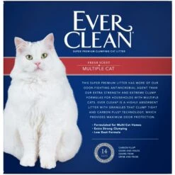 Ever Clean Multi-Cat Fresh Scented Clumping Clay Cat Litter -Pet Supplies Store 75543 PT4. AC SS1800 V1556635066