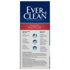Ever Clean Multi-Cat Fresh Scented Clumping Clay Cat Litter -Pet Supplies Store 75543 PT6. AC SS1800 V1556635023