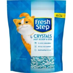 Fresh Step Fresh Scented Non-Clumping Crystal Cat Litter -Pet Supplies Store 75545 PT3. AC SS1800 V1694464651