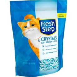 Fresh Step Fresh Scented Non-Clumping Crystal Cat Litter -Pet Supplies Store 75545 PT4. AC SS1800 V1694464735