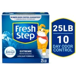 Fresh Step Extreme Odor Control Febreze Scented Clumping Clay Cat Litter