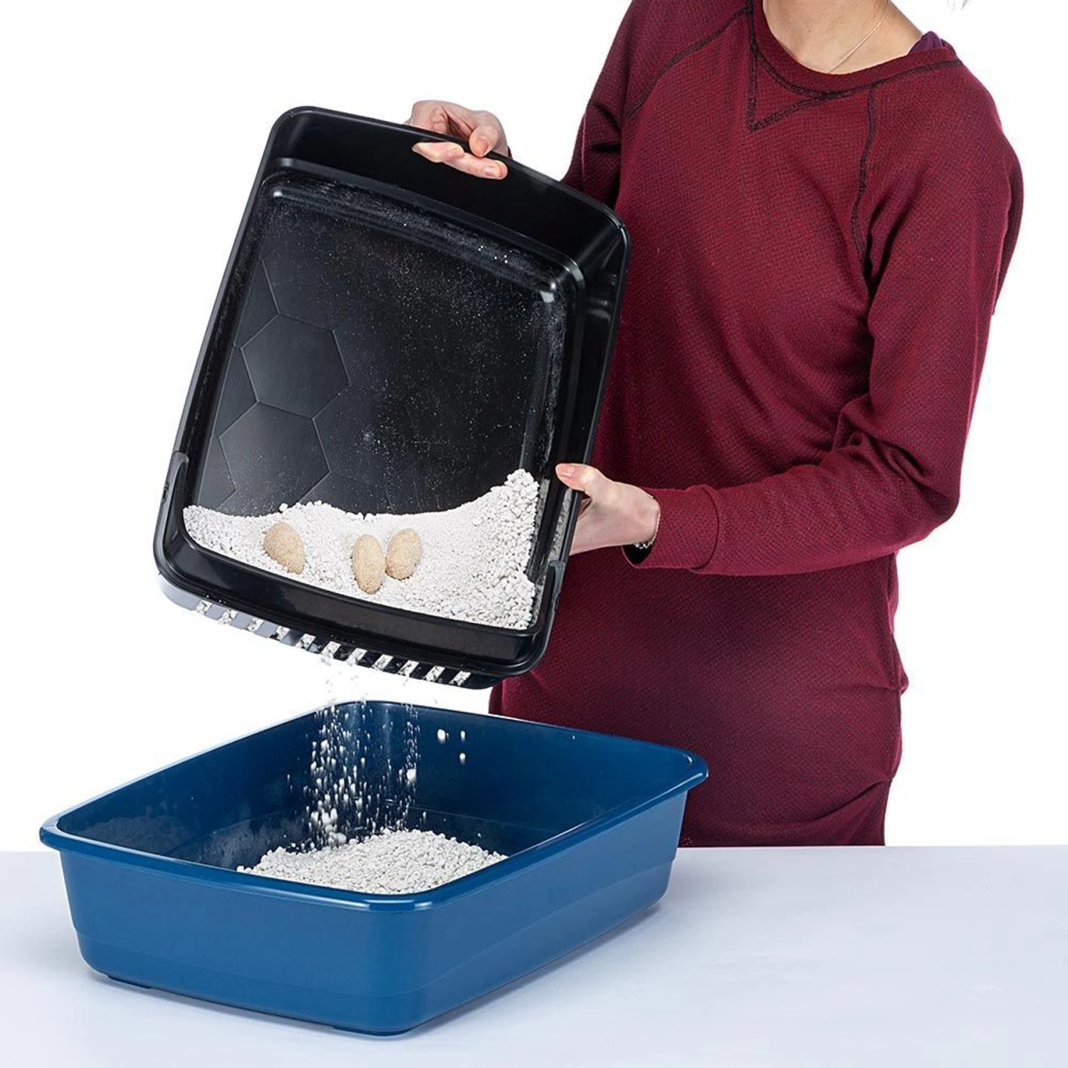 Ferplast Ariel Plus Litter Box With Litter Guard 5 Ferplast Ariel Plus Litter Box With Litter Guard - Image 3