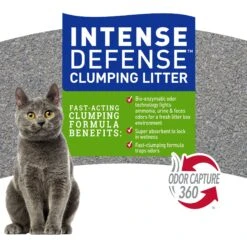 Nature's Miracle Intense Defense Odor Control Cat Litter, 40-lb Bag -Pet Supplies Store 767566 PT2. AC SS1800 V1675442941