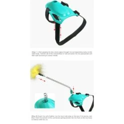 EYS Handsfree Teaser Wand Cat Toy, Blue -Pet Supplies Store 770406 PT3. AC SS1800 V1676052574