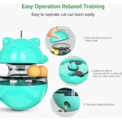Shele Tumbler Interactive Cat Toy, Turquoise 14 Shele Tumbler Interactive Cat Toy, Turquoise -Pet Supplies Store 771334 PT4. AC SS1800 V1676063740