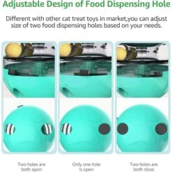 Shele Tumbler Interactive Cat Toy, Turquoise 15 Shele Tumbler Interactive Cat Toy, Turquoise -Pet Supplies Store 771334 PT5. AC SS1800 V1676052631