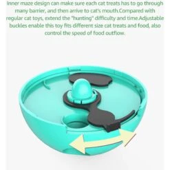 Shele Tumbler Interactive Cat Toy, Turquoise 16 Shele Tumbler Interactive Cat Toy, Turquoise -Pet Supplies Store 771334 PT6. AC SS1800 V1676063311