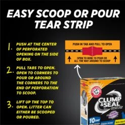 Arm & Hammer Litter Clump & Seal Complete Odor Sealing Clumping Cat Litter 13 Arm & Hammer Litter Clump & Seal Complete Odor Sealing Clumping Cat Litter -Pet Supplies Store 78018 PT2. AC SS1800 V1665669288