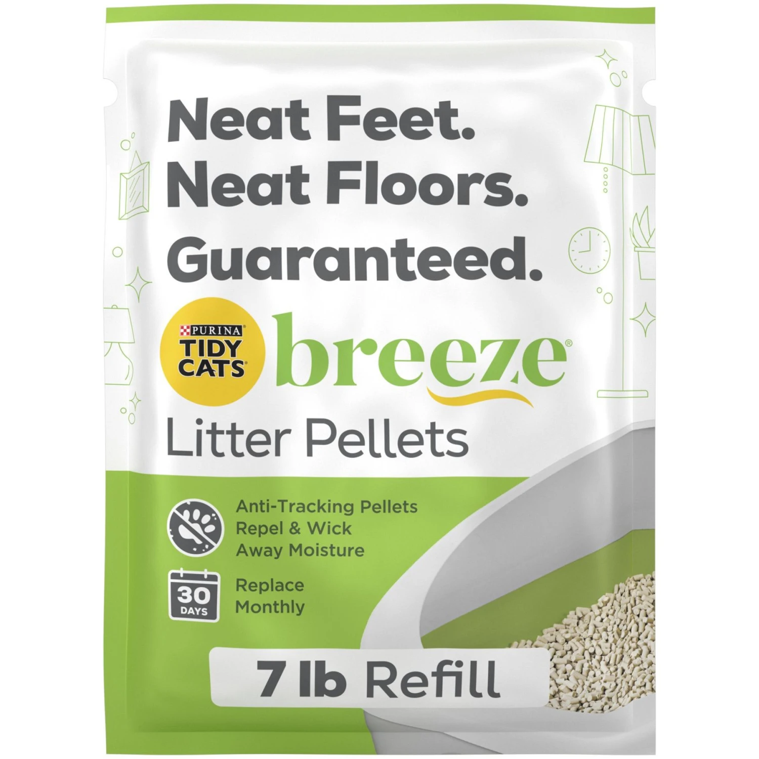 Tidy Cats Breeze Cat Litter Pellets Refill 3 Tidy Cats Breeze Cat Litter Pellets Refill