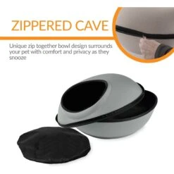 K&H Pet Products Mod Dream Pod Covered Cat Bed For Large Cats, Gray -Pet Supplies Store 78561 PT2. AC SS1800 V1621348660