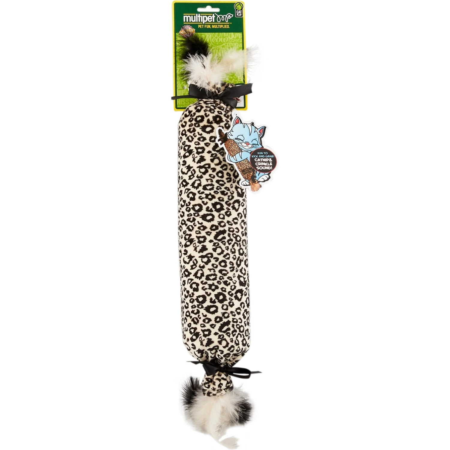 Multipet Katz Kickerz Cat Toy With Catnip, Color Varies 5 Multipet Katz Kickerz Cat Toy With Catnip, Color Varies - Image 3