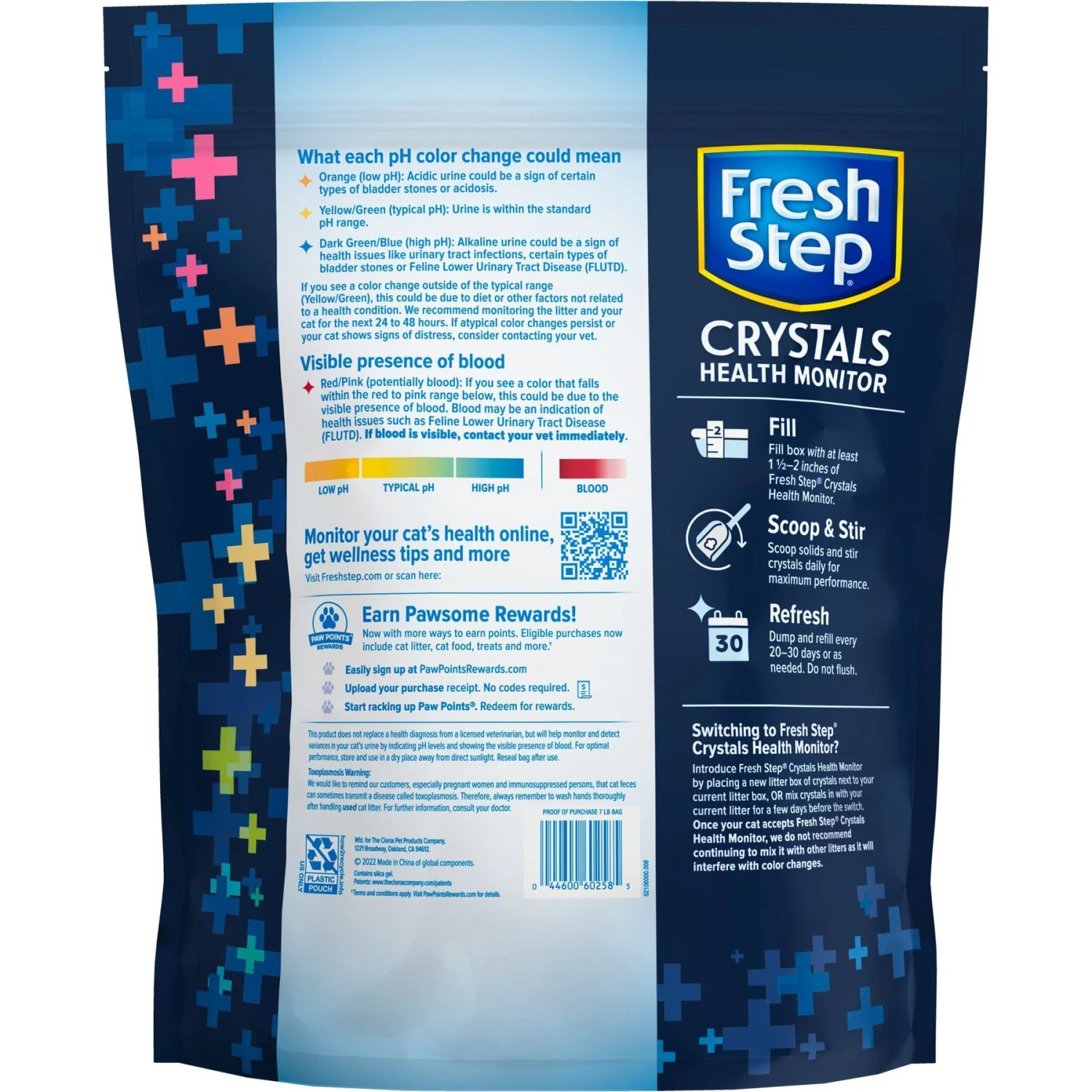Fresh Step Crystals Health Monitor Unscented Cat Litter 10 Fresh Step Crystals Health Monitor Unscented Cat Litter - Image 8