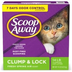 Scoop Away Clump & Lock Scented Clumping Clay Cat Litter 16 Scoop Away Clump & Lock Scented Clumping Clay Cat Litter -Pet Supplies Store 80310 PT5. AC SS1800 V1694459346