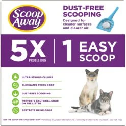 Scoop Away Clump & Lock Scented Clumping Clay Cat Litter 18 Scoop Away Clump & Lock Scented Clumping Clay Cat Litter -Pet Supplies Store 80310 PT7. AC SS1800 V1586179741