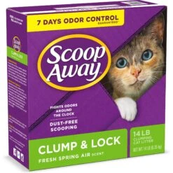 Scoop Away Clump & Lock Scented Clumping Clay Cat Litter 19 Scoop Away Clump & Lock Scented Clumping Clay Cat Litter -Pet Supplies Store 80310 PT8. AC SS1800 V1586179750
