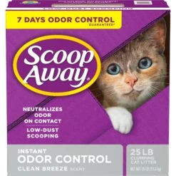 Scoop Away Clean Breeze Scented Clumping Clay Cat Litter 14 Scoop Away Clean Breeze Scented Clumping Clay Cat Litter -Pet Supplies Store 80313 PT4. AC SS1800 V1694465214