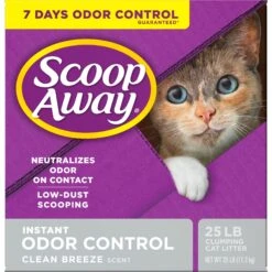 Scoop Away Clean Breeze Scented Clumping Clay Cat Litter 15 Scoop Away Clean Breeze Scented Clumping Clay Cat Litter -Pet Supplies Store 80313 PT5. AC SS1800 V1694458830