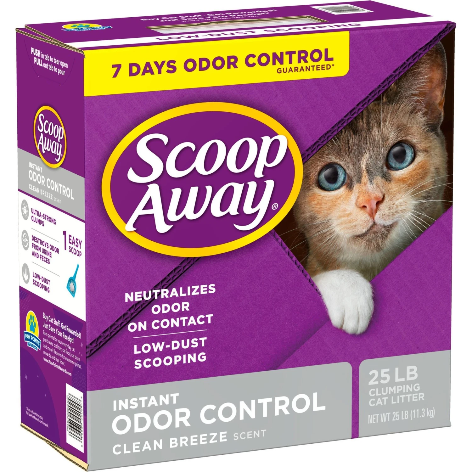 Scoop Away Clean Breeze Scented Clumping Clay Cat Litter 9 Scoop Away Clean Breeze Scented Clumping Clay Cat Litter - Image 7