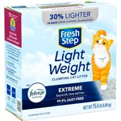 Fresh Step Lightweight Febreze Scented Clumping Clay Cat Litter -Pet Supplies Store 80336 PT6. AC SS1800 V1694463425