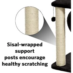 MidWest Feline Nuvo Escapade 40.25-in Faux Fur Cat Tree -Pet Supplies Store 80346 PT6. AC SS1800 V1500319235