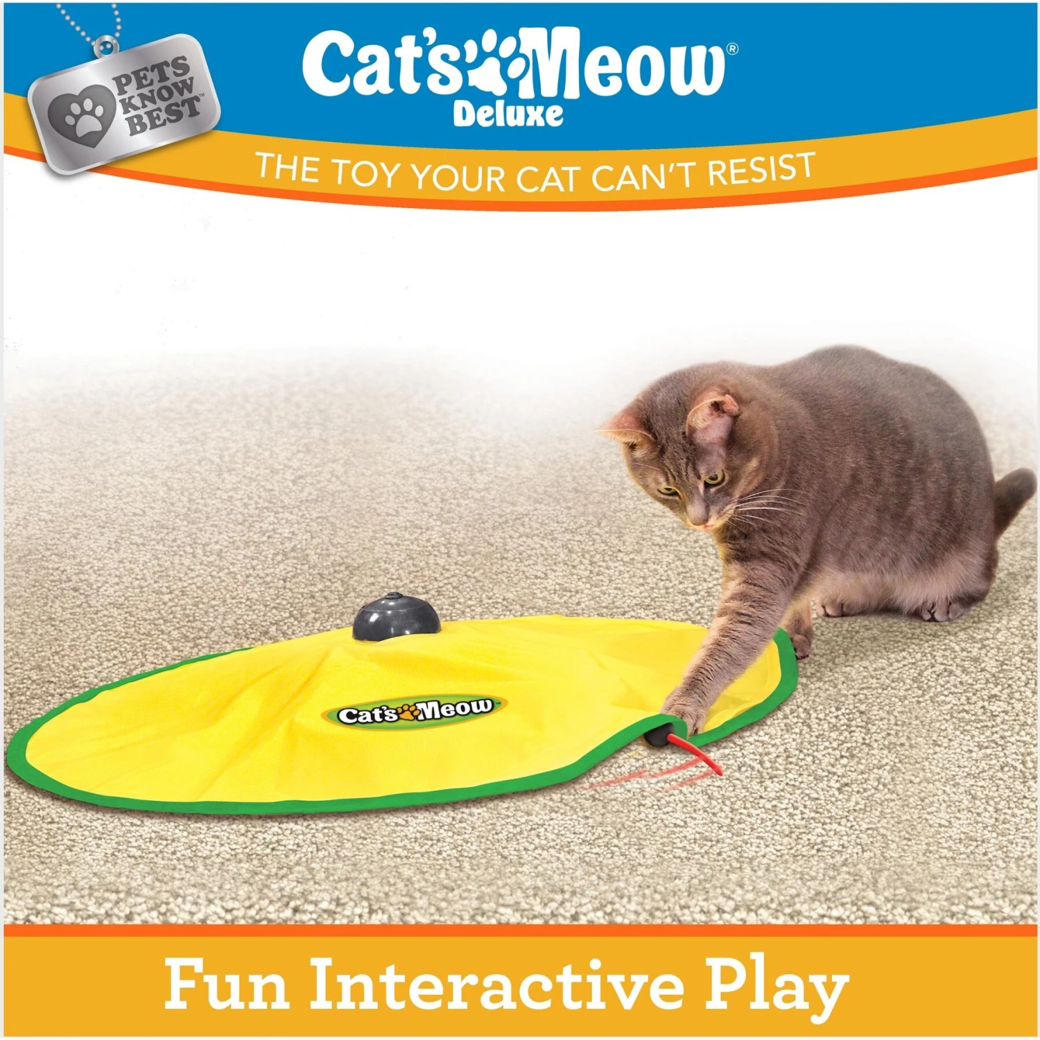 Cat's Meow Motorized Chaser Cat Toy 8 Cat's Meow Motorized Chaser Cat Toy - Image 6