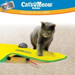 Cat's Meow Motorized Chaser Cat Toy 15 Cat's Meow Motorized Chaser Cat Toy -Pet Supplies Store 804382 PT6. AC SS1800 V1678741860