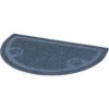 Petmate Catcher Mat, Half Circle, Ice Blue -Pet Supplies Store 81574 MAIN. AC SS1800 V1475846572