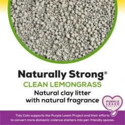 Tidy Cats Naturally Strong Clean Lemongrass Scented Clumping Clay Cat Litter 14 Tidy Cats Naturally Strong Clean Lemongrass Scented Clumping Clay Cat Litter -Pet Supplies Store 838894 PT3. AC SS1800 V1700859135